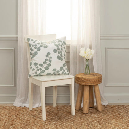 Gloucester Pillow by HedgeApple Essentials in grey, ivory. Made from cotton, polyester in a transitional style.