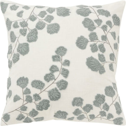 Gloucester Pillow by HedgeApple Essentials in grey, ivory. Made from cotton, polyester in a transitional style.