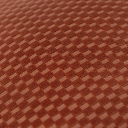 Hale Pillow by HedgeApple Essentials in orange. Made from cotton in a traditional style.