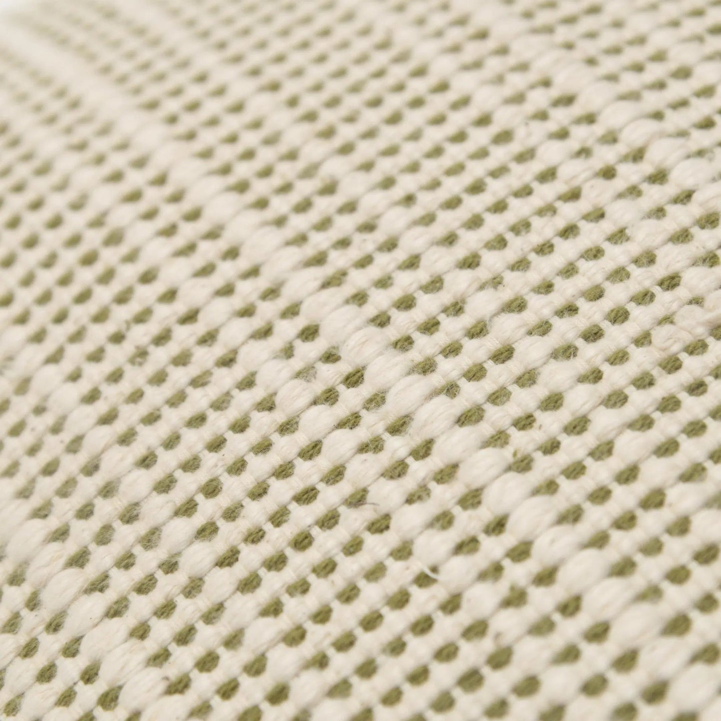 002 SI-2438699 | Closeup | Limestone Pillow by HedgeApple Essentials in green, cream. Made from cotton in a transitional style.