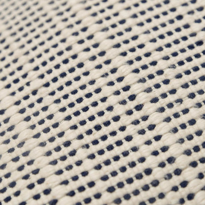 Treutlen Pillow by HedgeApple Essentials in navy, yellow, cream. Made from cotton in a transitional style.