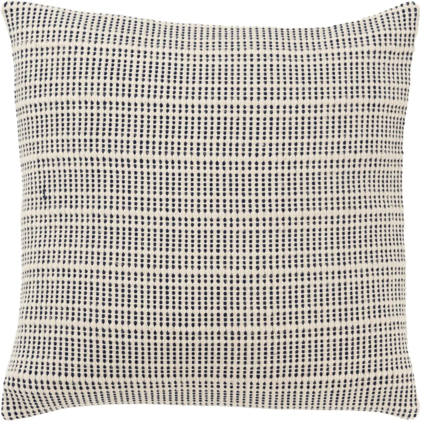 001 SI-2438831 | Primary Silo | Treutlen Pillow by HedgeApple Essentials in navy, yellow, cream. Made from cotton in a transitional style.