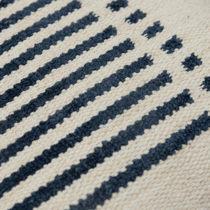 Paris Pillow by HedgeApple Essentials in blue. Made from cotton, rayon in a transitional style.