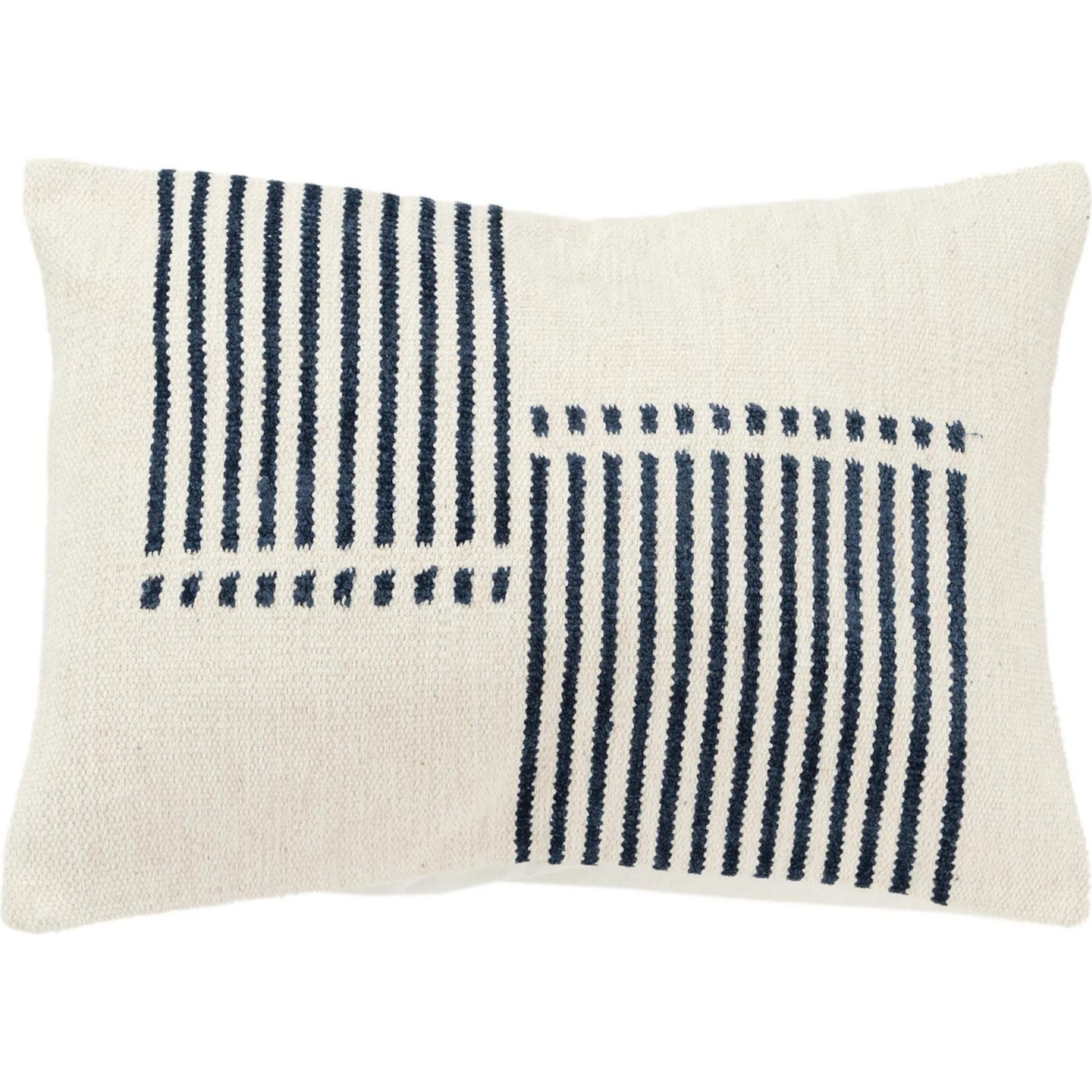 Paris Pillow by HedgeApple Essentials in blue. Made from cotton, rayon in a transitional style.