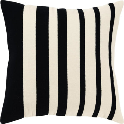 Englewood Pillow by HedgeApple Essentials in black, white. Made from cotton, polyester in a modern style.