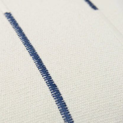 Gooding Pillow by HedgeApple Essentials in navy blue, ivory. Made from cotton in a transitional style.