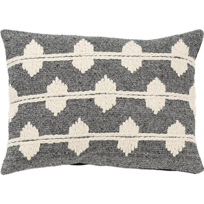 Christian Pillow by HedgeApple Essentials in black. Made from cotton in a rustic style.