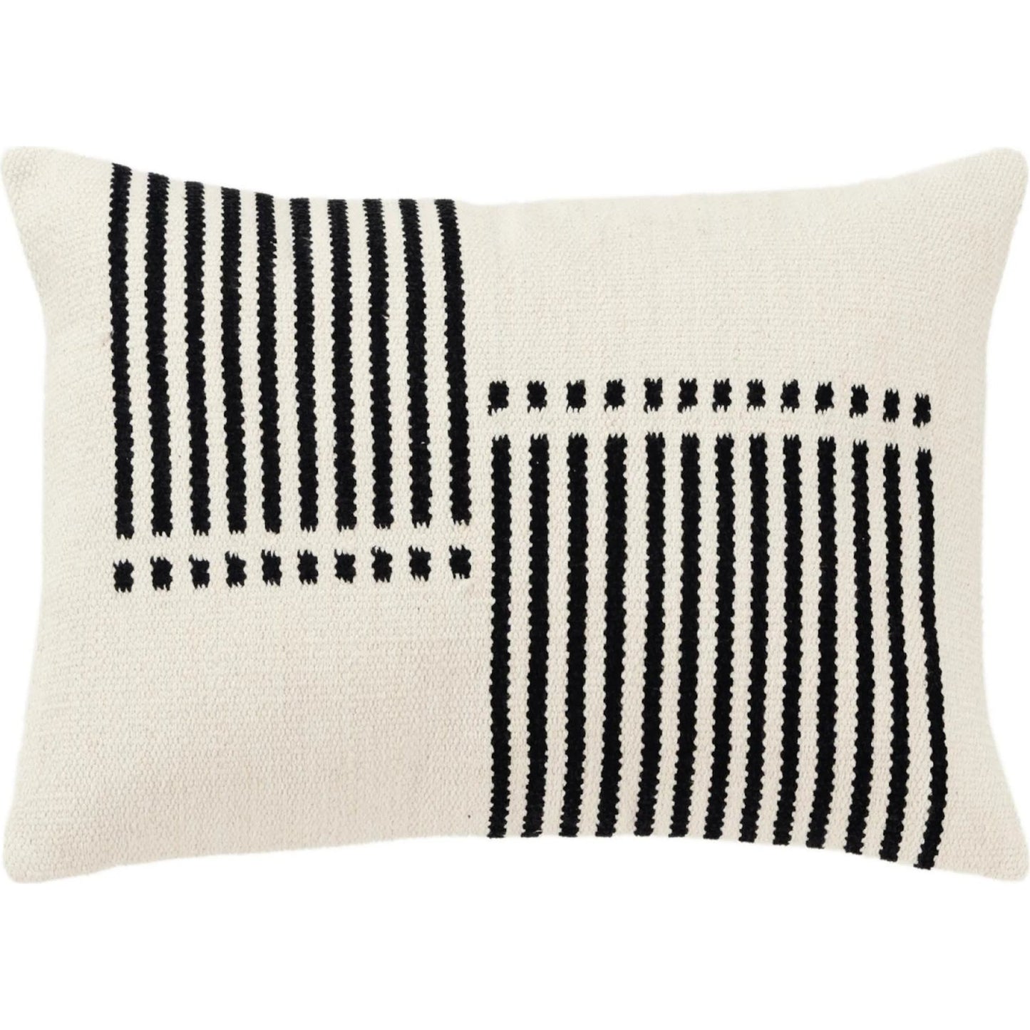 001 SI-2438434 | Primary Silo | Clifton Pillow by HedgeApple Essentials in black. Made from cotton, rayon in a modern style.