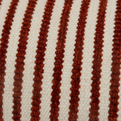 Riley Pillow by HedgeApple Essentials in orange, terracotta. Made from cotton, rayon in a transitional style.
