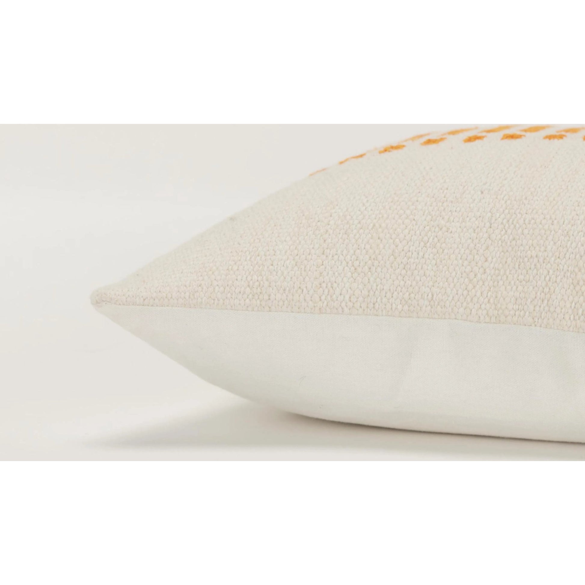 Shawnee Pillow by HedgeApple Essentials in orange. Made from cotton, rayon in a transitional style.