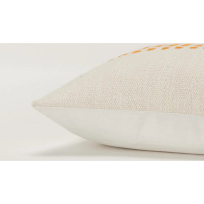 Shawnee Pillow by HedgeApple Essentials in orange. Made from cotton, rayon in a transitional style.