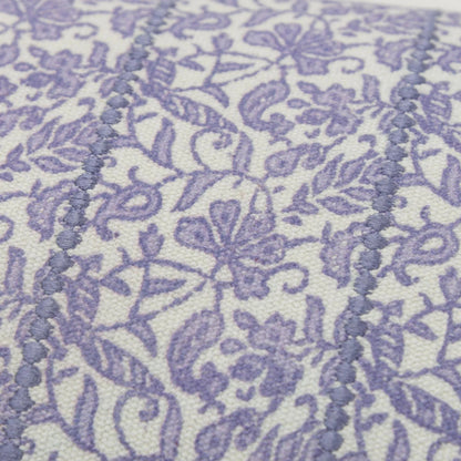 Mecosta Pillow by HedgeApple Essentials in violet. Made from cotton in a traditional style.