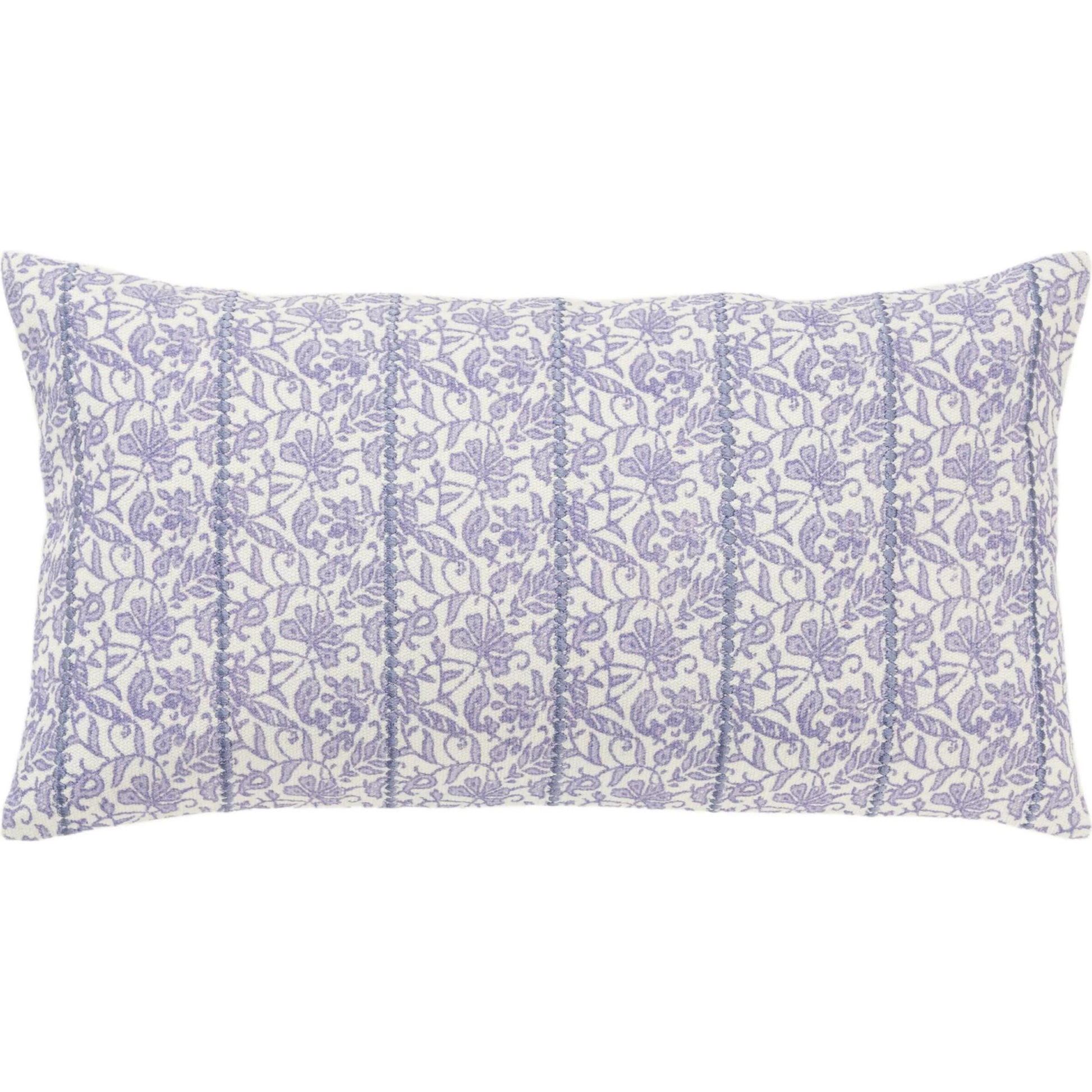 Mecosta Pillow by HedgeApple Essentials in violet. Made from cotton in a traditional style.