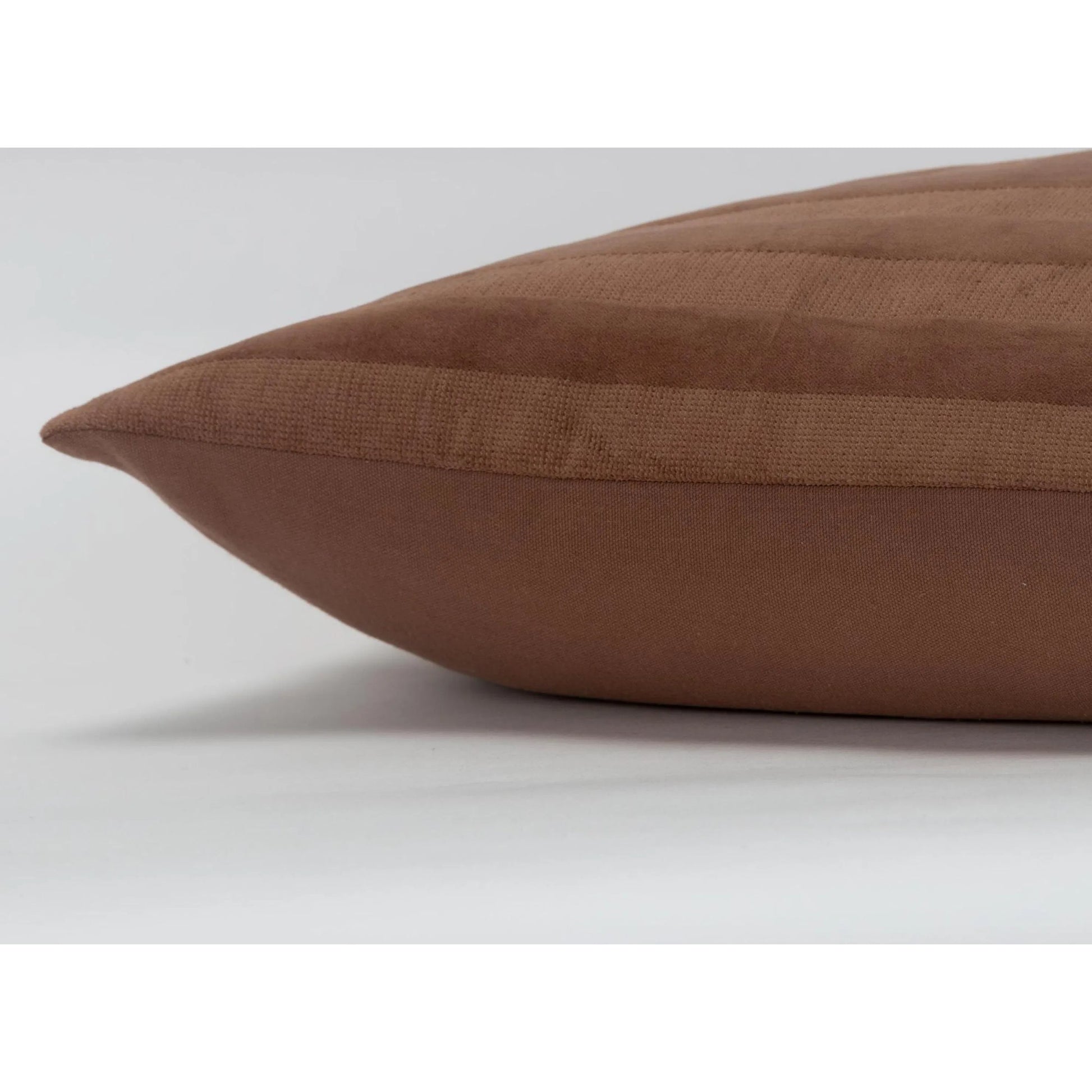 Ballard Pillow by HedgeApple Essentials in brown, cocoa brown. Made from cotton, polyester in a eclectic & global style.