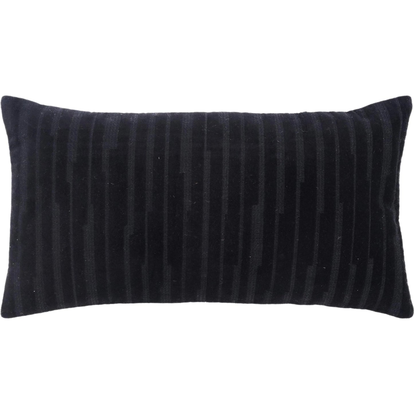 001 SI-2438436 | Primary Silo | Parmer Pillow by HedgeApple Essentials in black. Made from cotton, polyester in a modern style.