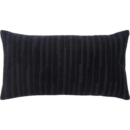 Parmer Pillow by HedgeApple Essentials in black. Made from cotton, polyester in a modern style.
