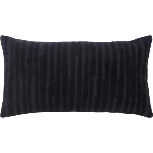 Parmer Pillow by HedgeApple Essentials in black. Made from cotton, polyester in a unique style.