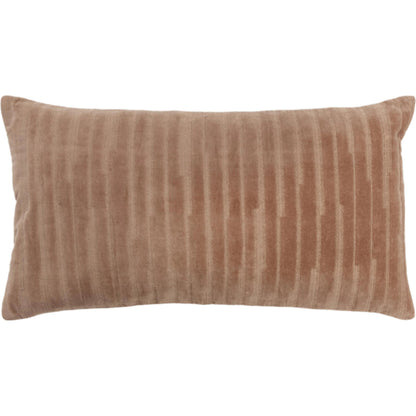 Oakland Pillow by HedgeApple Essentials in coral. Made from polyester, cotton in a modern style.