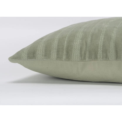 Oakland Pillow by HedgeApple Essentials in green. Made from cotton, polyester in a eclectic & global style.
