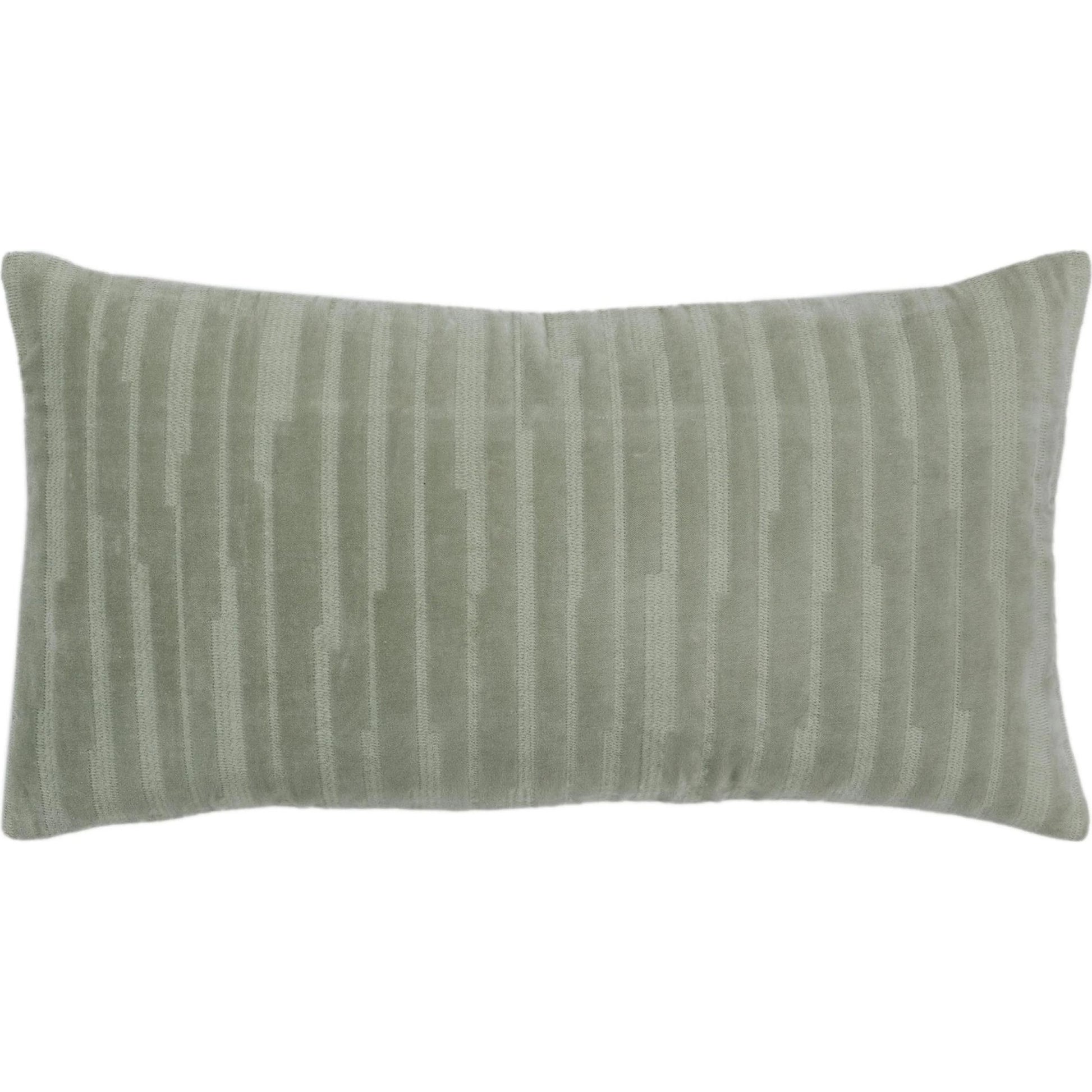 Oakland Pillow by HedgeApple Essentials in green. Made from cotton, polyester in a eclectic & global style.