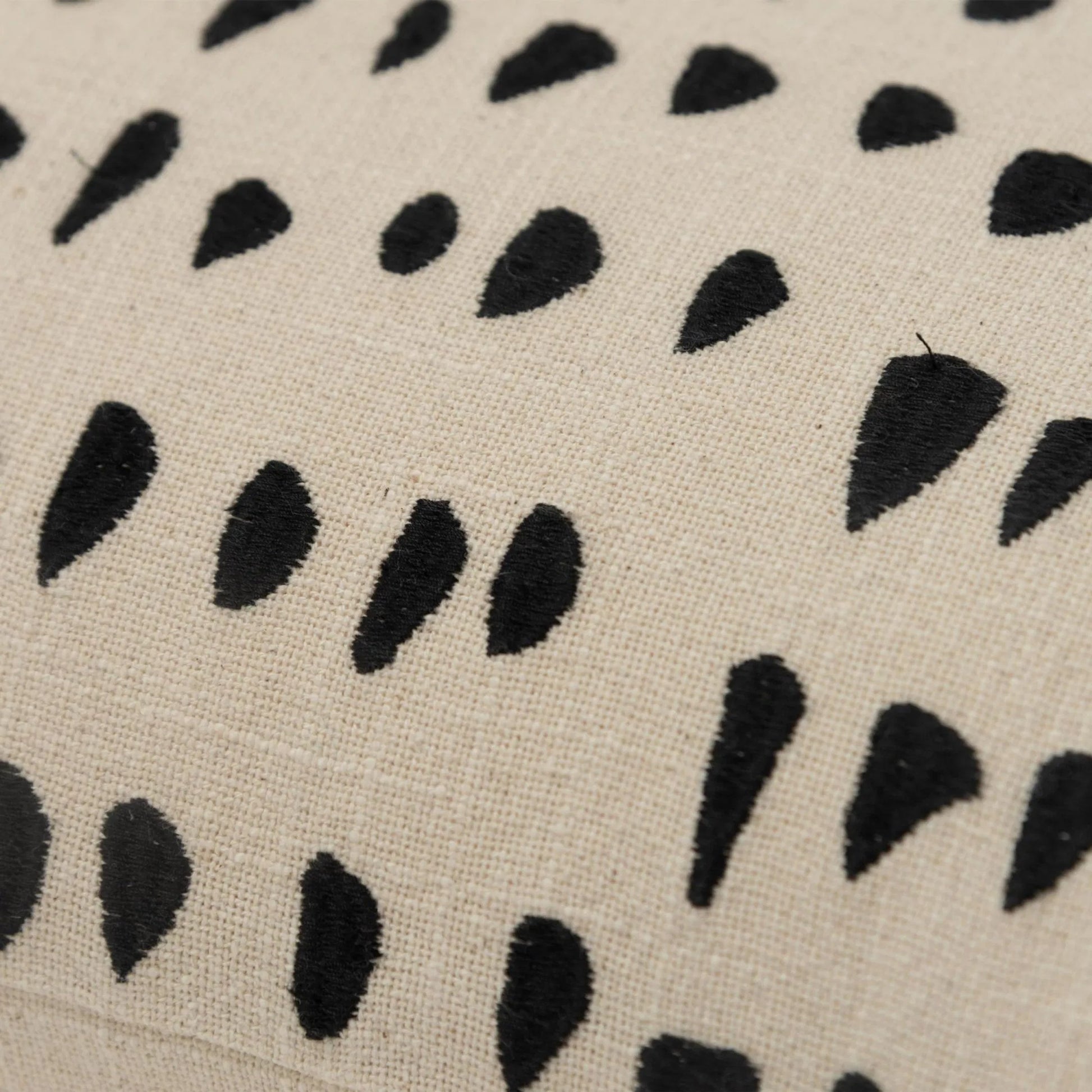 Stearns Pillow by HedgeApple Essentials in black. Made from cotton in a modern style.