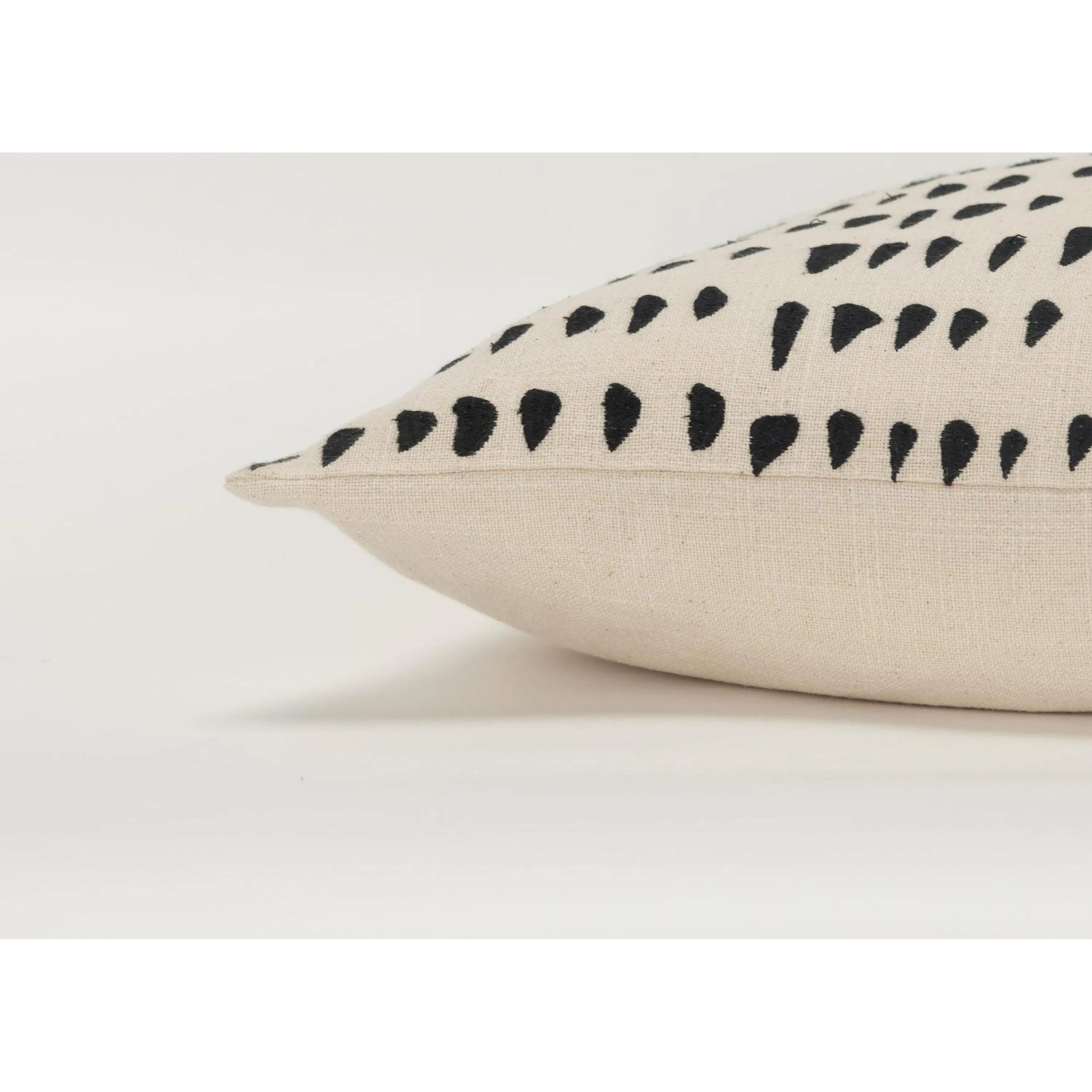 Stearns Pillow by HedgeApple Essentials in black. Made from cotton in a modern style.