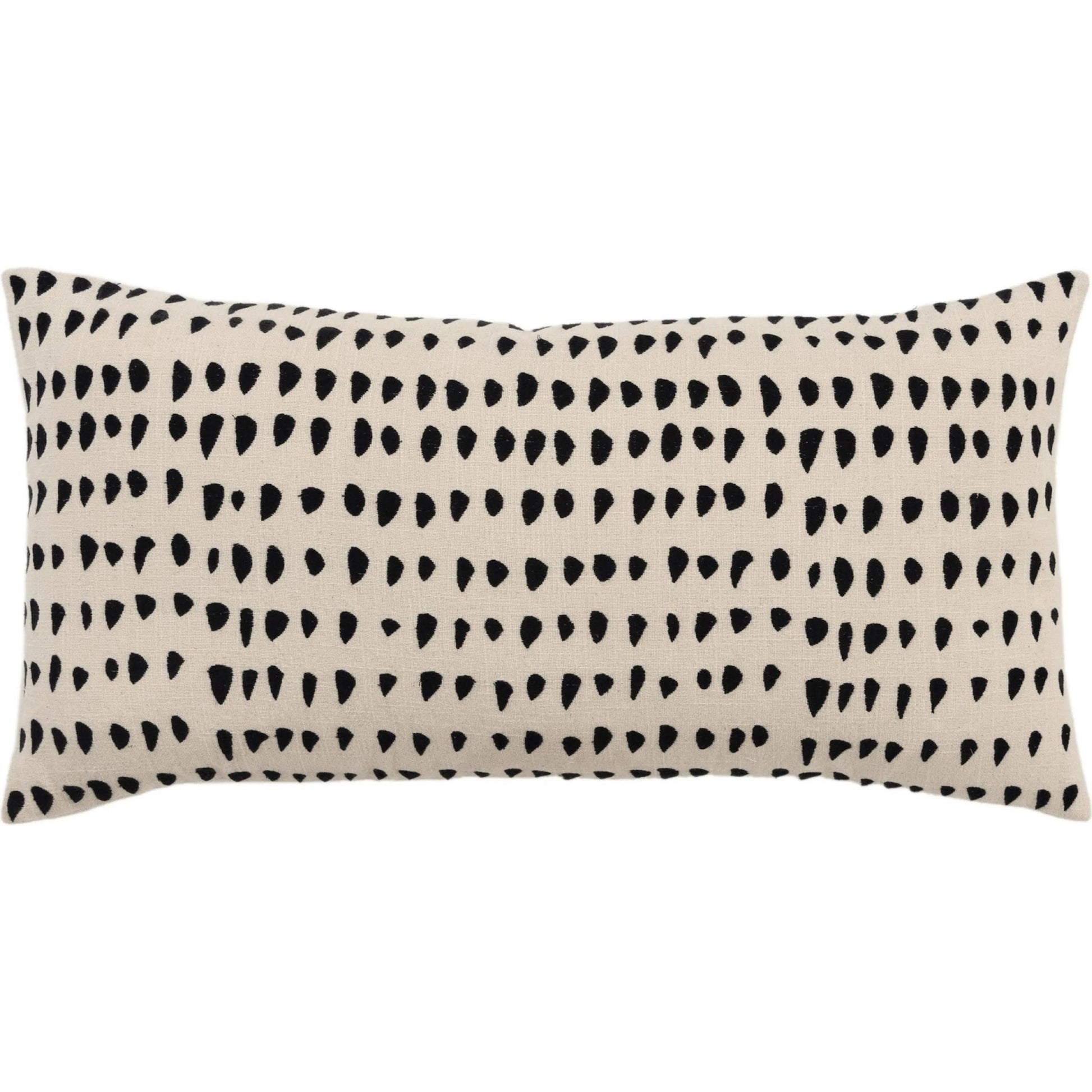 Stearns Pillow by HedgeApple Essentials in black. Made from cotton in a modern style.