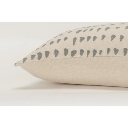 Itasca Pillow by HedgeApple Essentials in grey. Made from cotton in a transitional style.