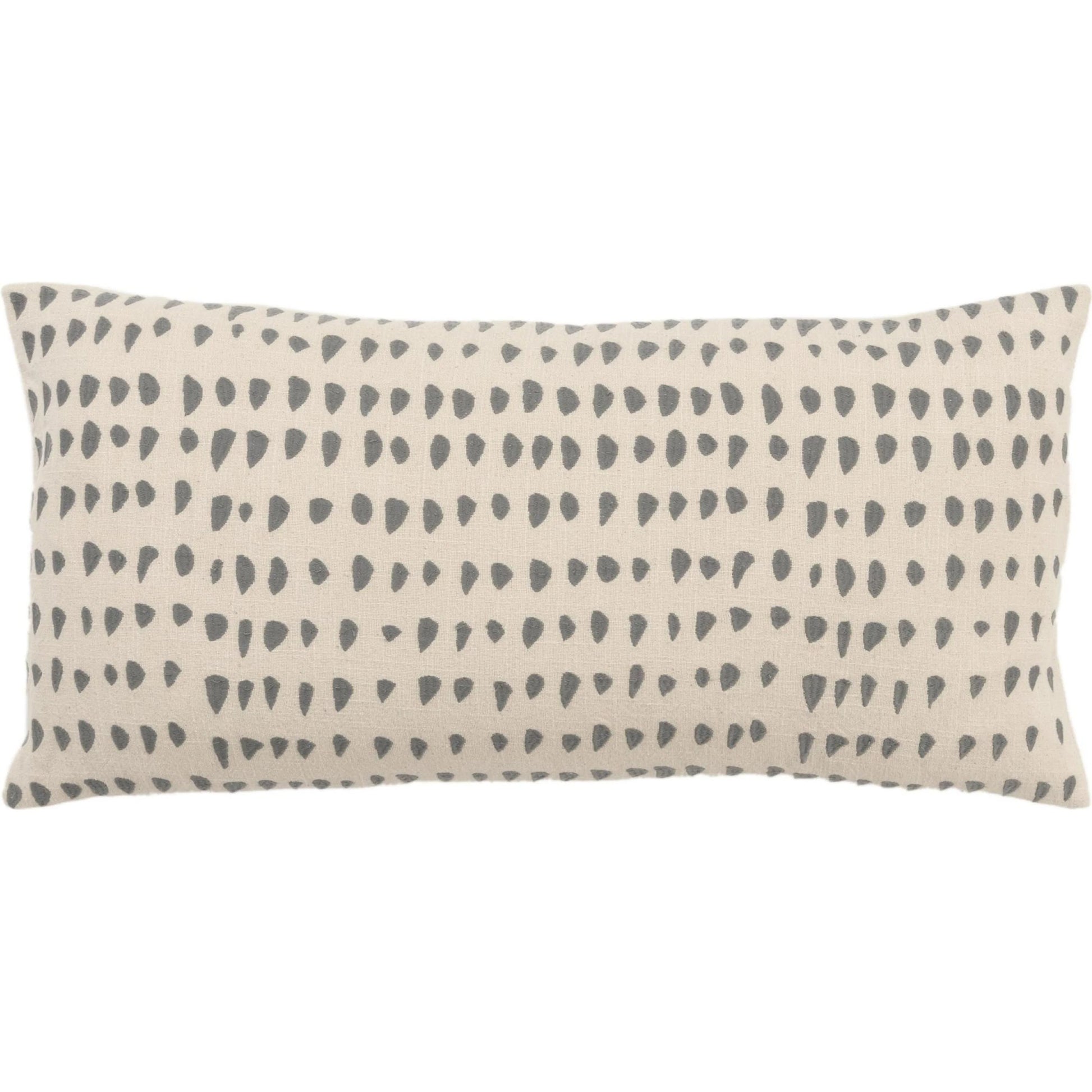 Itasca Pillow by HedgeApple Essentials in grey. Made from cotton in a transitional style.