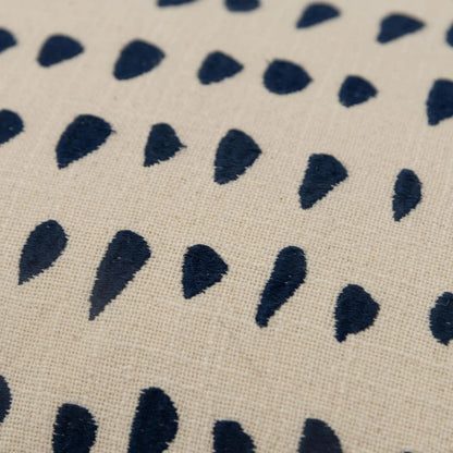 Salinas Pillow by HedgeApple Essentials in blue. Made from cotton in a eclectic & global style.