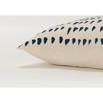 Salinas Pillow by HedgeApple Essentials in blue. Made from cotton in a eclectic & global style.