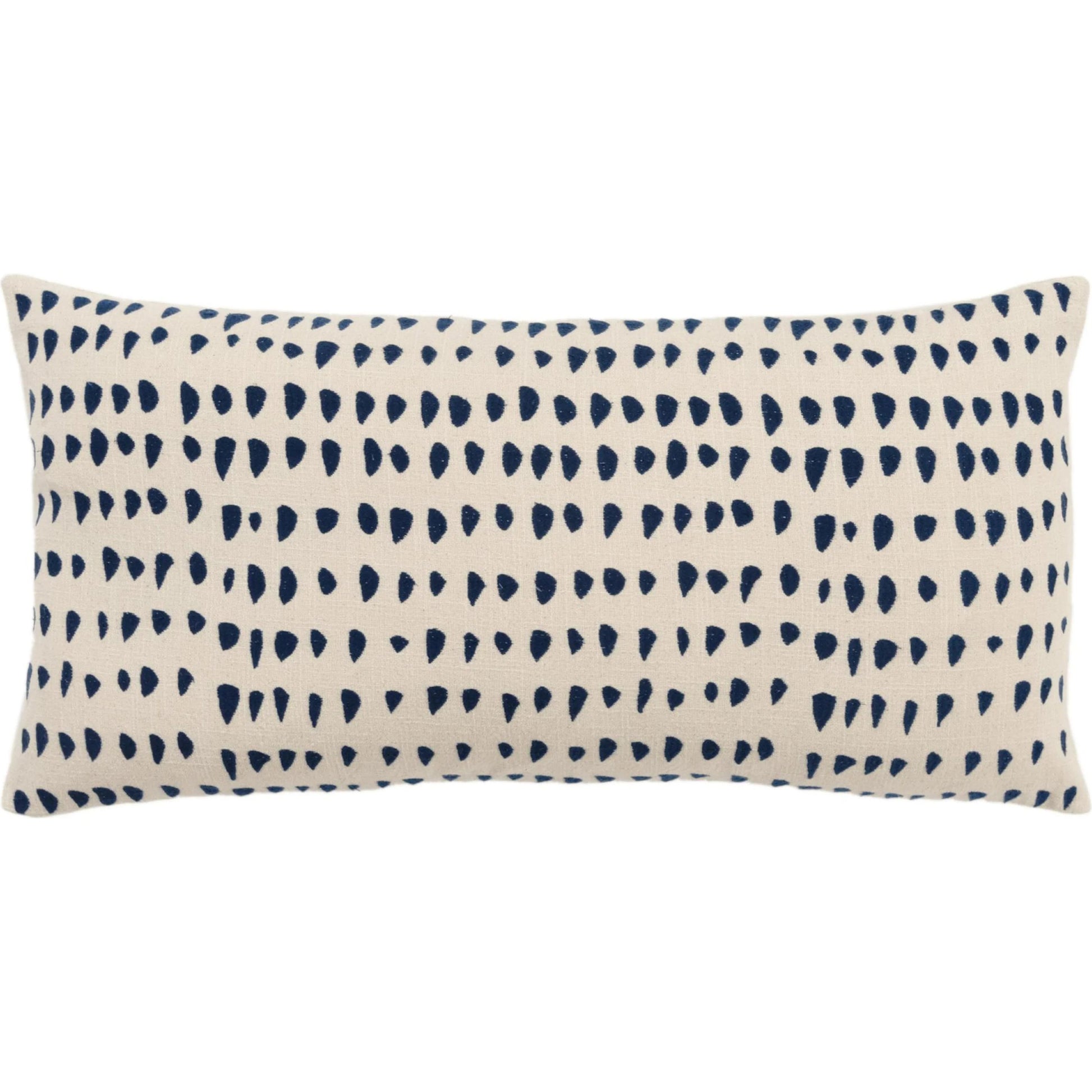Salinas Pillow by HedgeApple Essentials in blue. Made from cotton in a eclectic & global style.