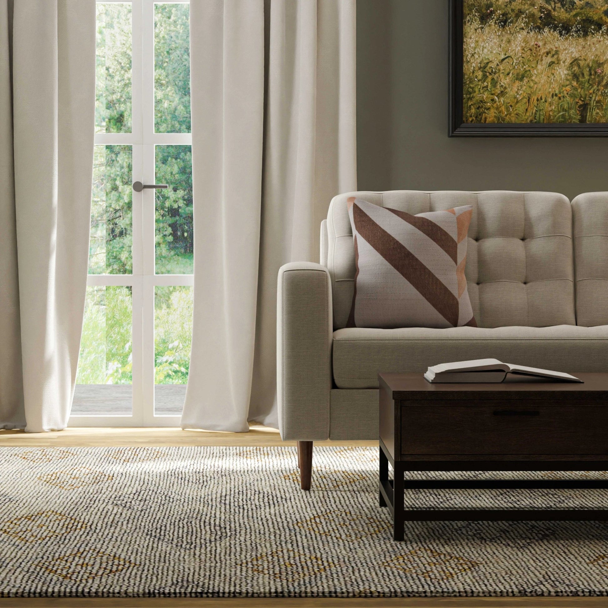 Hayes Indoor/Outdoor Pillow by HedgeApple Essentials. Made from polyester pet, polyester in a modern style.