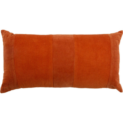 Kane Pillow by HedgeApple Essentials in orange, rust, terracotta. Made from cotton in a eclectic & global style.