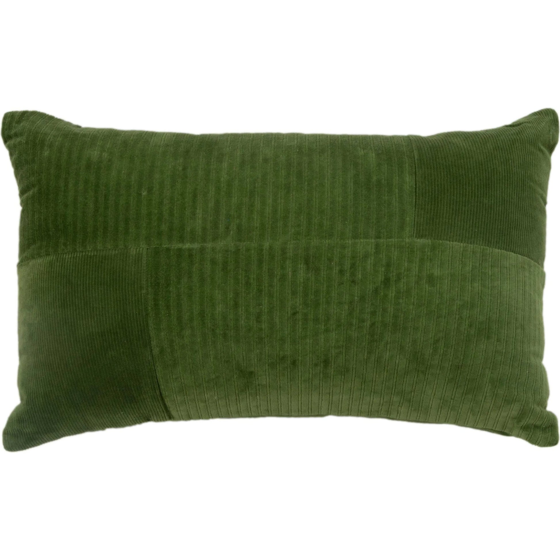 Schoharie Pillow by HedgeApple Essentials in green. Made from cotton in a eclectic & global style.