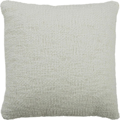 Tillman Pillow by HedgeApple Essentials in cream, ivory, white. Made from polyester, cotton in a transitional style.