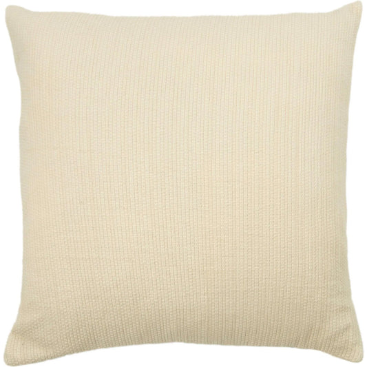 Sanders Pillow by HedgeApple Essentials in beige, tan, light khaki. Made from cotton in a unique style.