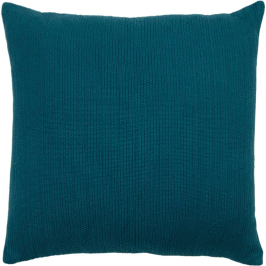 Hitchcock Pillow by HedgeApple Essentials in teal. Made from cotton in a unique style.