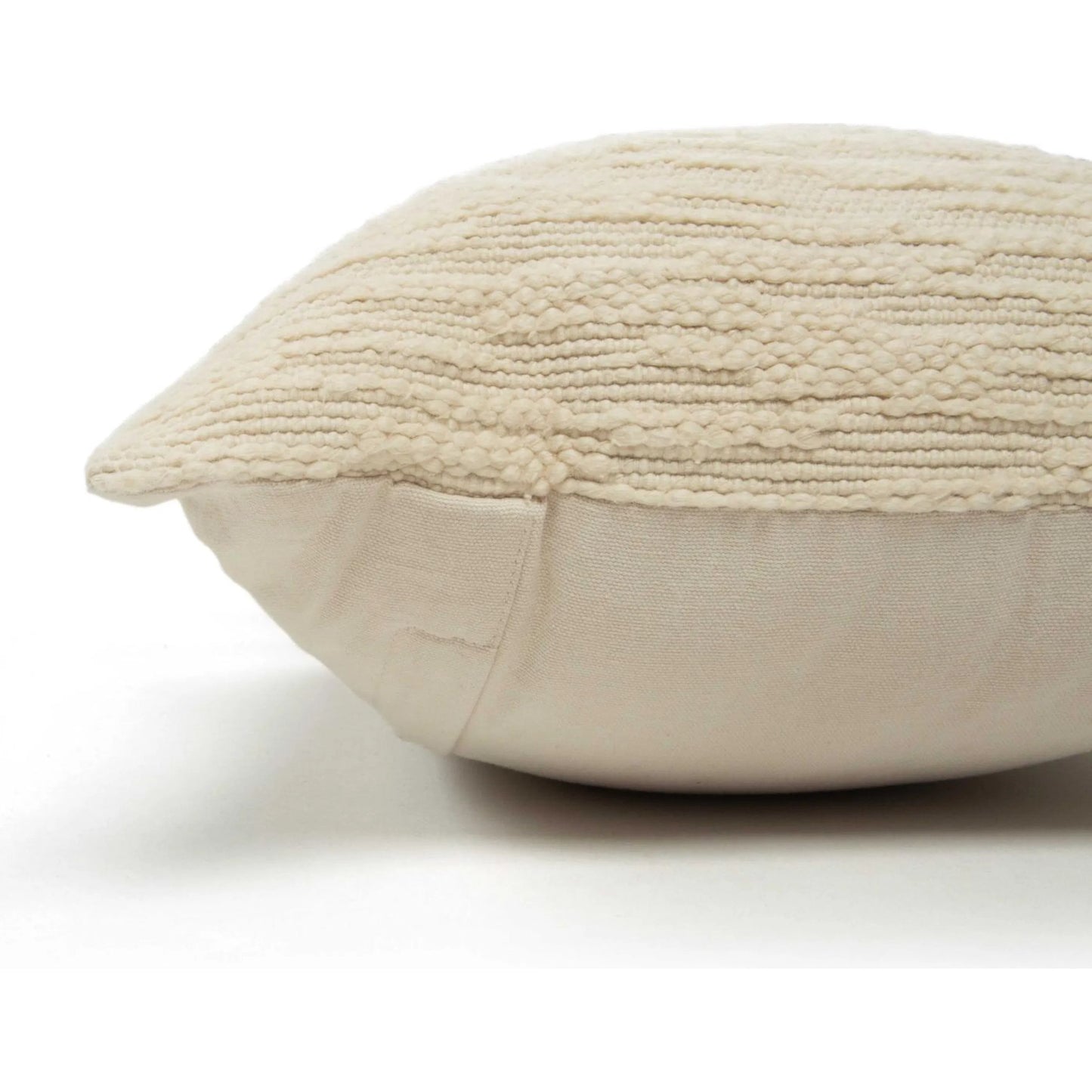 003 SI-2438497 | Closeup | Aguada Pillow by HedgeApple Essentials in brown. Made from cotton in a transitional style.