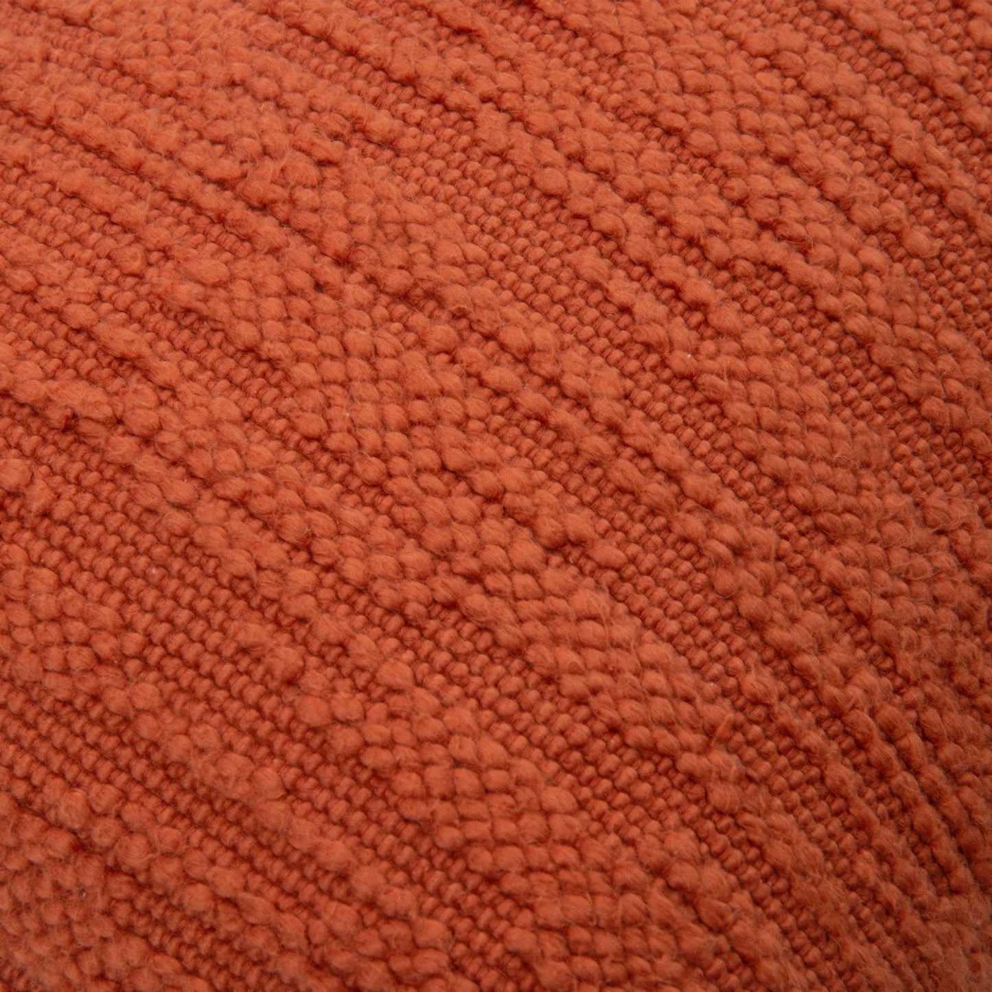002 SI-2438499 | Closeup | Chester Pillow by HedgeApple Essentials in orange, terra cotta. Made from cotton in a eclectic & global style.