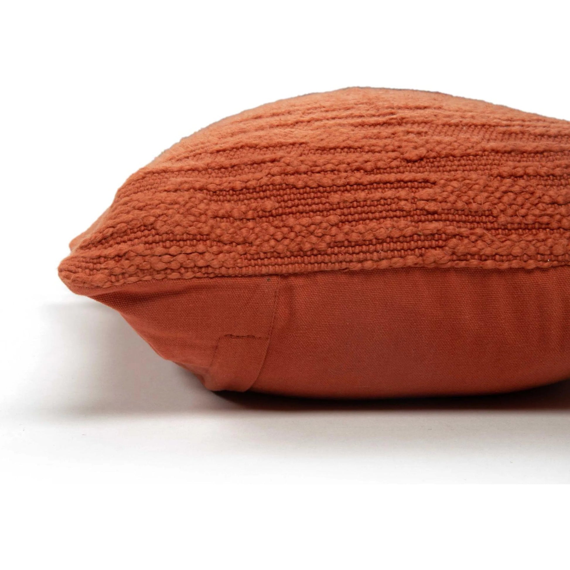 Chester Pillow by HedgeApple Essentials in orange, terra cotta. Made from cotton in a eclectic & global style.