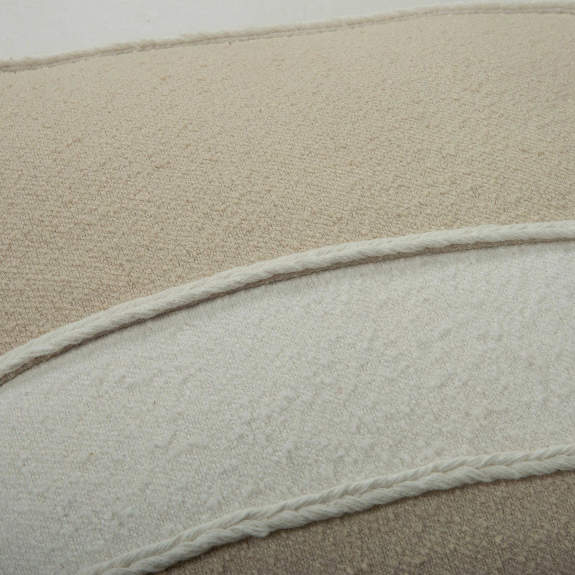 Kings Pillow by HedgeApple Essentials in ivory. Made from cotton in a modern style.