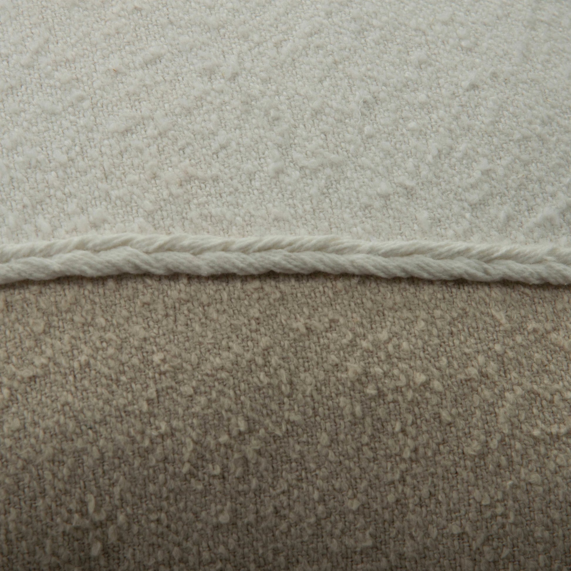 Kings Pillow by HedgeApple Essentials in ivory. Made from cotton in a modern style.