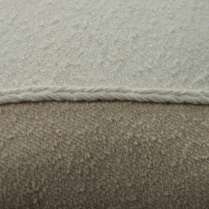 Kings Pillow by HedgeApple Essentials in ivory. Made from cotton in a modern style.