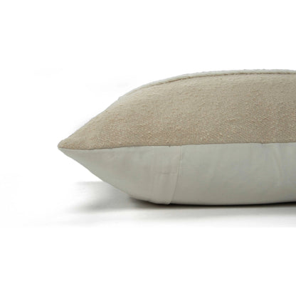 Kings Pillow by HedgeApple Essentials in ivory. Made from cotton in a modern style.