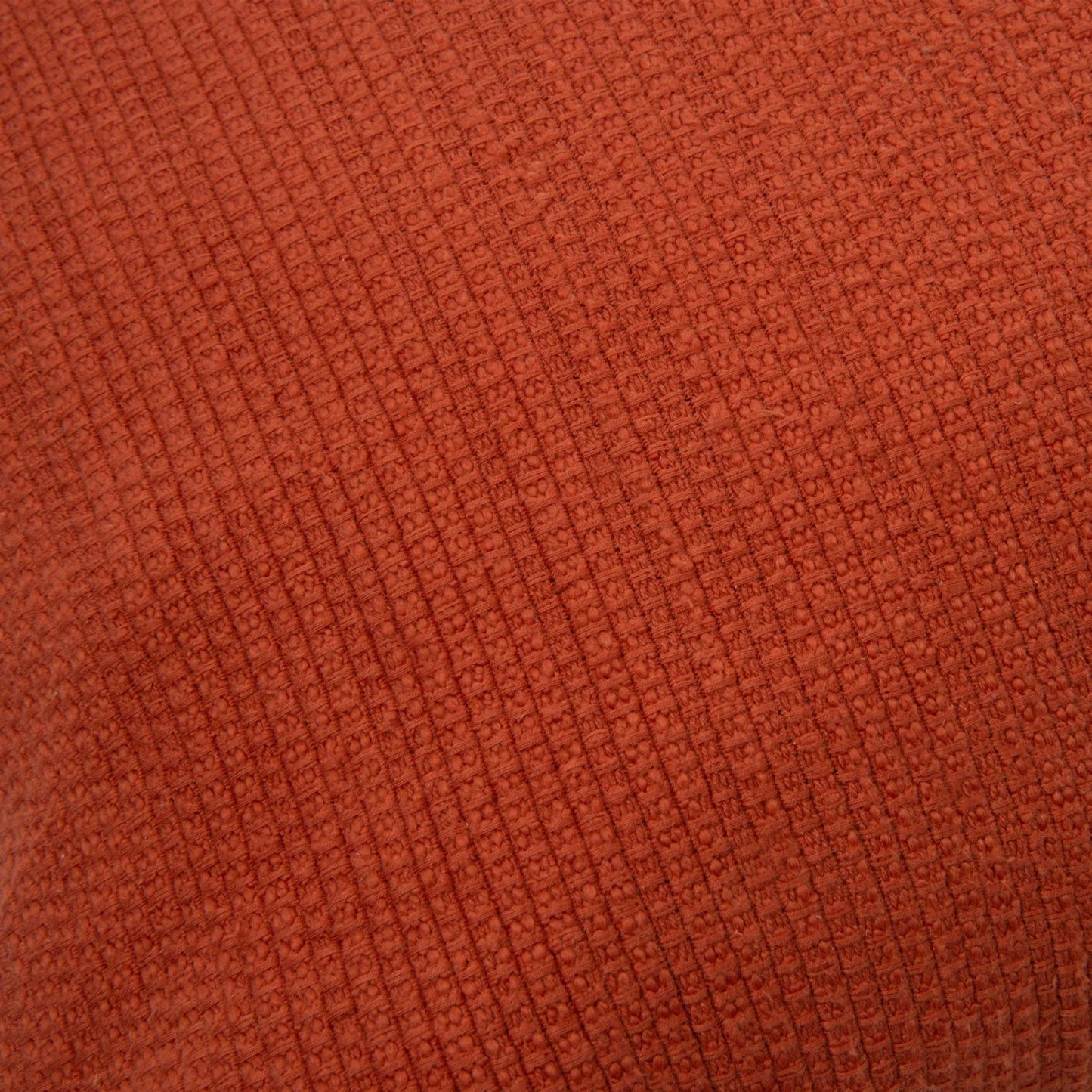 002 SI-2438500 | Closeup | Ransom Pillow by HedgeApple Essentials in orange, terra cotta. Made from cotton in a eclectic & global style.