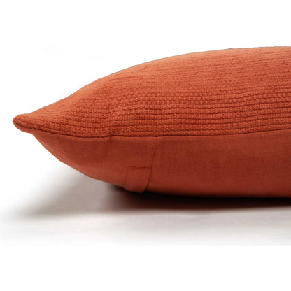 Ransom Pillow by HedgeApple Essentials in orange, terra cotta. Made from cotton in a eclectic & global style.