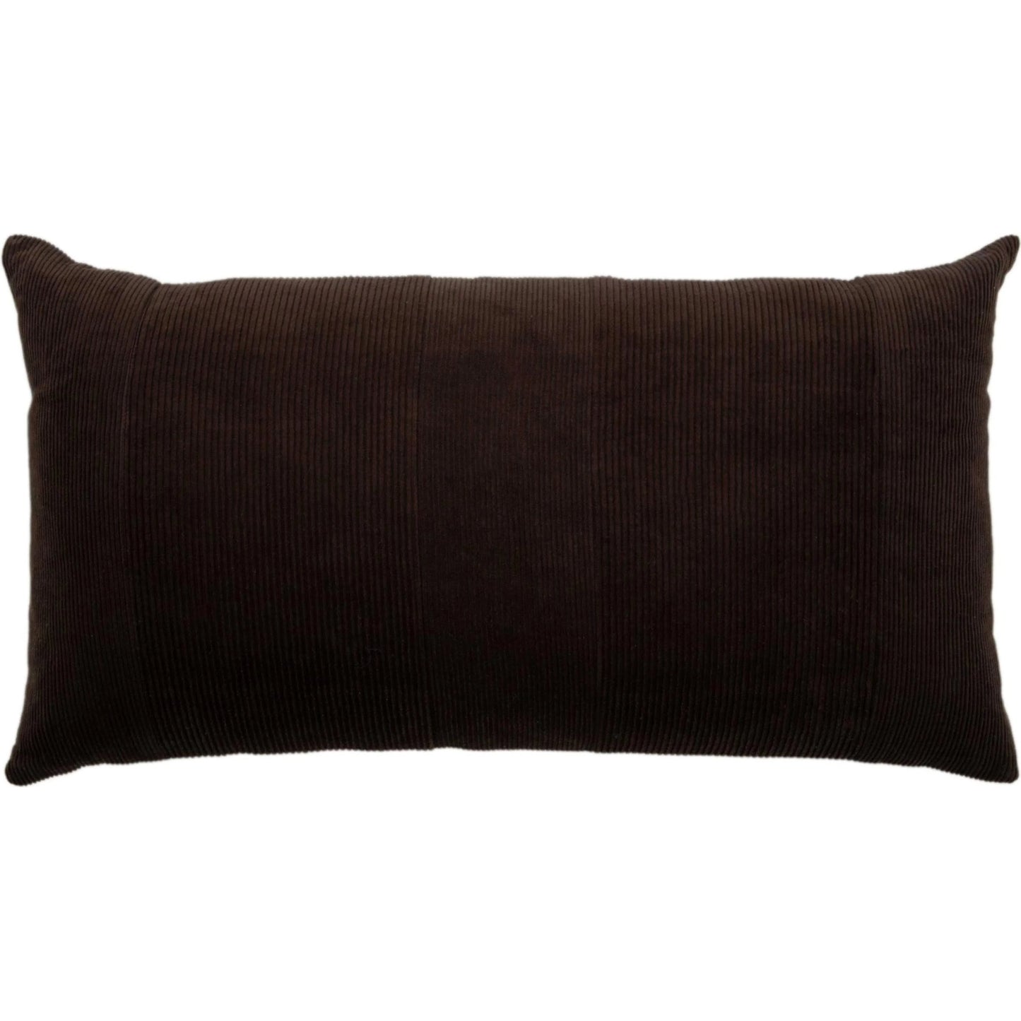 001 SI-2438503 | Primary Silo | Desha Pillow by HedgeApple Essentials in brown, chocolate, neutral, dark brown. Made from cotton in a eclectic & global style.