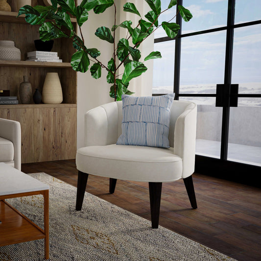 Vinita Indoor/Outdoor Pillow by HedgeApple Essentials. Made from polyester slub in a modern style.