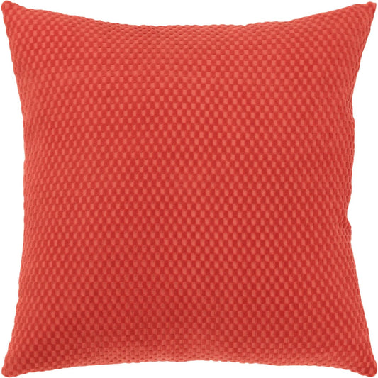 Plumb Pillow by HedgeApple Essentials in red. Made from cotton in a unique style.